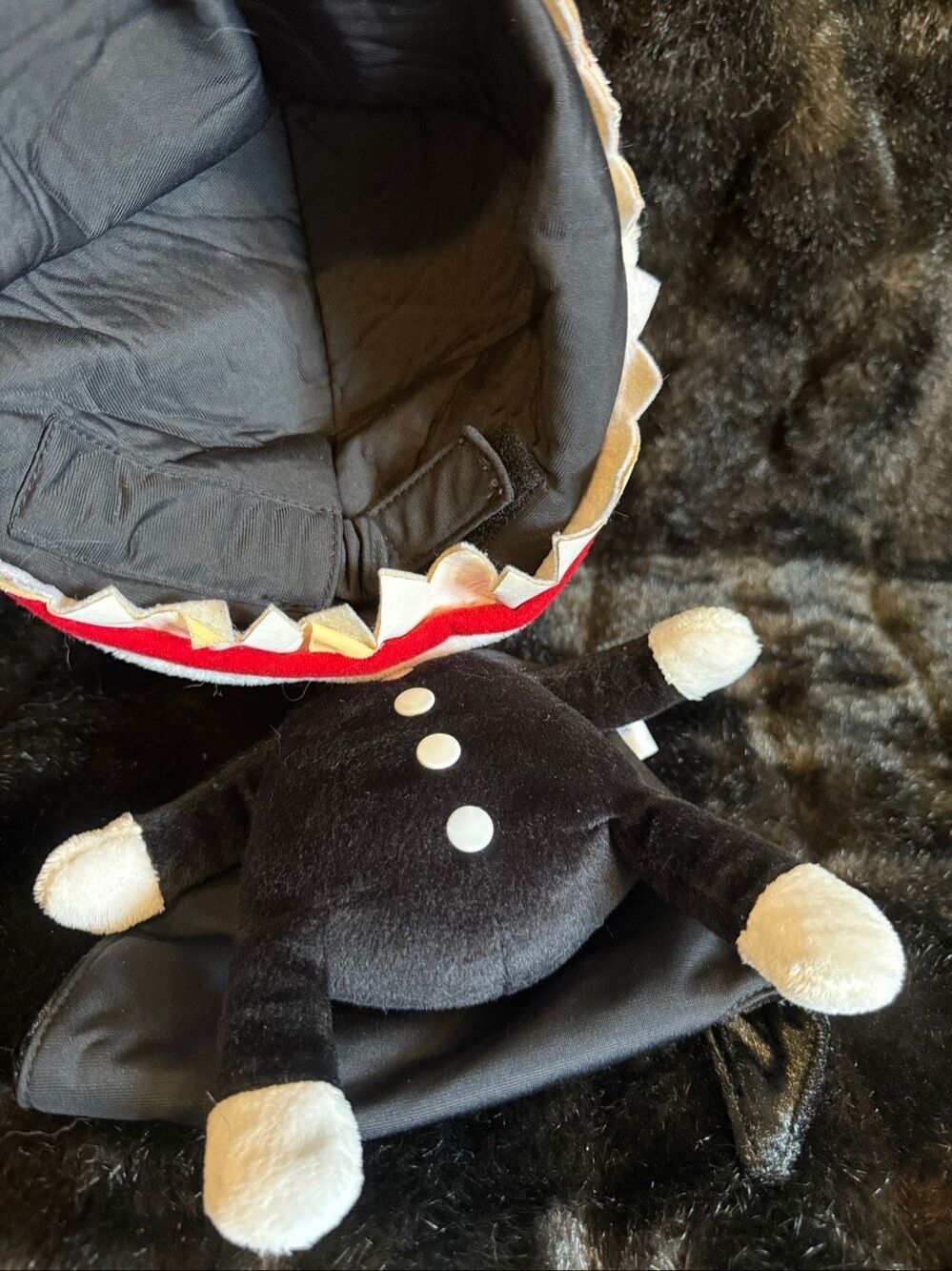 The Nightmare Before Christmas Vampire Teddy Disney Fan Cap plush hat - Picture 5 of 5